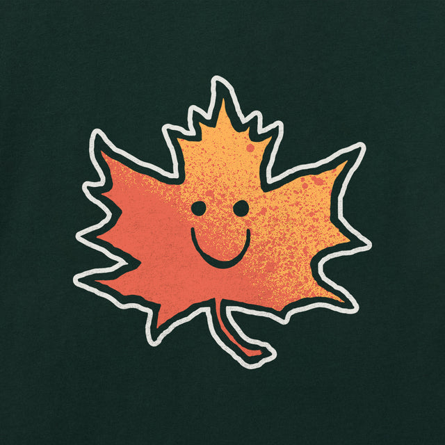 Product image for "Kids Happy Leaf Long Sleeve Crusher Tee" ||159307_2