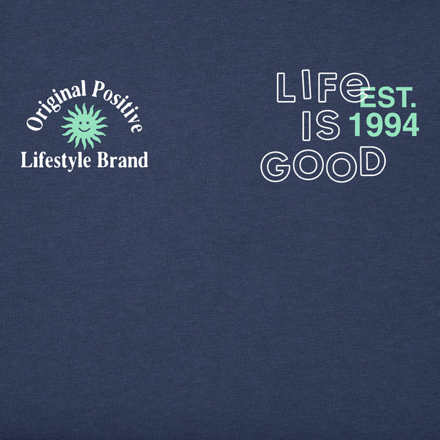 Product image for "Men's OG Positive Lifestyle Brand Short Sleeve Crusher Tee" ||166949_3