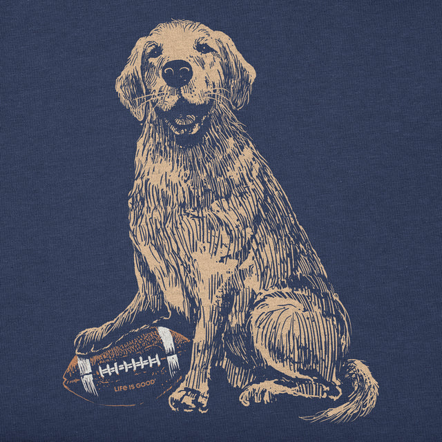 Product image for "Men's Golden Football Short Sleeve Tee" ||168694_2