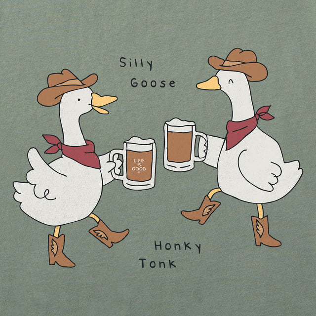 Product image for "Women's Silly Goose Honky Tonk Short Sleeve Crusher Boxy Tee" ||171645_2