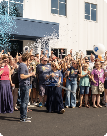 new factory celebration