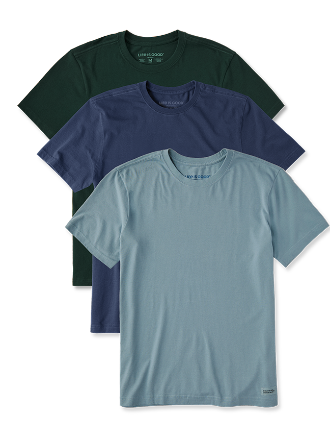 mens solid tee bundle